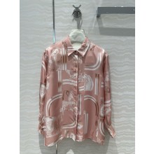 hermes printed silk shirt 02 2024