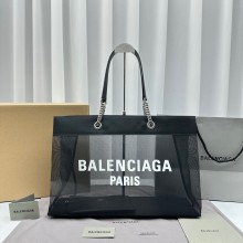 balenciaga Duty Free Large Tote Bag in Black 2023