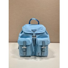 Prada Small Nylon Backpack Bag 1BZ677 blue 2021