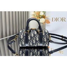 Dior Groove 16 Mini Bag in Blue Dior Oblique Jacquard 2024