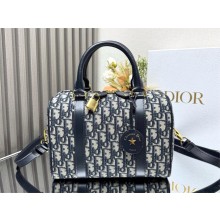 Dior Groove 25 Bag in blue oblique 2024