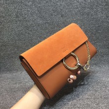 Chole Faye clutch orange(3)(SHANGYI-711603)