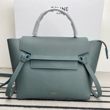 Celine MICRO Belt bag in grained calfskin BLUE 01 2024