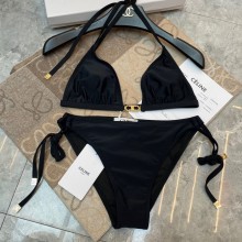 CELINE TRIOMPHE SWIMSUIT BLACK 2023