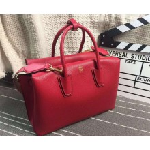 MCM MILLA TOTE IN RED