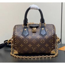 louis vuitton Speedy Trunk 20 Monogram canvas Cowhide-leather trim M13146  2024