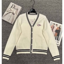 Dior Knitted  Sweater white 1101-2024