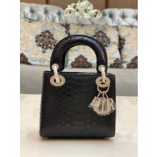Lady Dior Python leather Mini Bag 20 2023