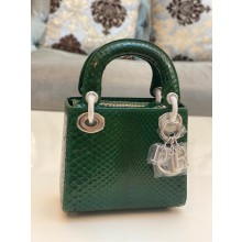 Lady Dior Python leather Mini Bag 12 2023