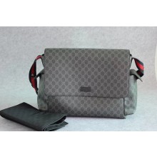 gucci GG plus diaper bag black 211131