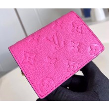 Louis Vuitton Monogram Empreinte Cléa wallet M82514 Lollipop Pink 2023