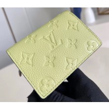 Louis Vuitton Monogram Empreinte Cléa wallet M82515 Green 2023