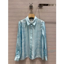 Versace printed silk shirt 02 2024