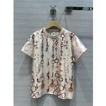 hermes printed silk T-shirt 01 2024
