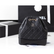 Chanel calfskin Gabrielle Backpack Bag A93820 black(original quality)