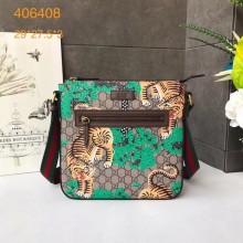 Gucci Courrier soft GG tiger messenger bag 406408