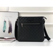 Gucci Signature leather messenger bag 406408
