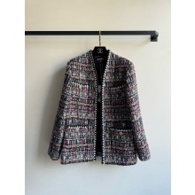 CHANEL Cotton & Wool Tweed Multicolor JACKET P77691 2024