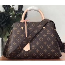 Louis Vuitton Montaigne BB Top Handle Bag M41055 Monogram Canvas 2018