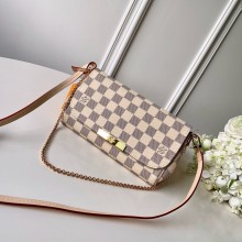 louis vuitton  DAMIER AZUR favorite PM bag N41277