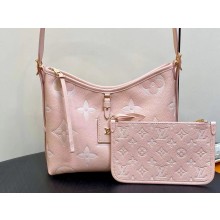 LOUIS VUITTON pink CarryAll PM bag M12409 2025