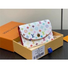 LV x TM Rosalie Coin Purse M13399 WHITE 2025