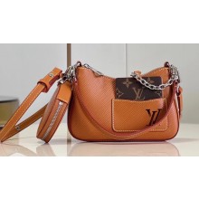 Louis Vuitton Epi grained cowhide leather Marellini Bag Brown 2023
