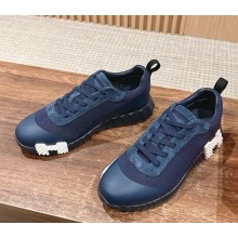 Hermes Bouncing Women/Men sneakers in satin knit and suede goatskin 0602-2024