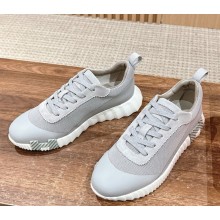 Hermes Bouncing Women/Men sneakers in satin knit and suede goatskin 0604-2024