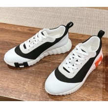 Hermes Bouncing Women/Men sneakers in satin knit and suede goatskin 0605-2024