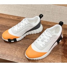 Hermes Bouncing Women/Men sneakers in satin knit and suede goatskin 0608-2024