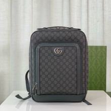 GUCCI Ophidia GG medium backpack IN Grey and black GG Supreme canvas 745718 2024