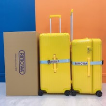 RIMOWA ESSENTIAL trunk plus large check-in suitcase yellow