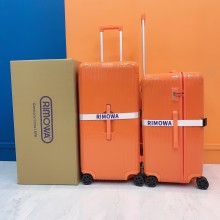 RIMOWA ESSENTIAL trunk plus large check-in suitcase orange