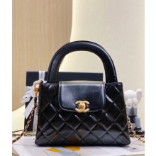 Chanel calfskin Small Flap Bag AS3038 black 2023