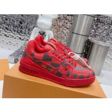 Louis Vuitton LV Trainer Sneaker 1ACN4J red 2024