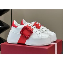 Roger Vivier Viv' Skate Strass Sneakers in leather 06 2024