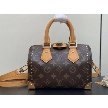 louis vuitton Speedy Trunk 20 Monogram canvas Cowhide-leather trim M13146 1101-2024