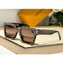 Louis Vuitton 1.1 Millionaires Damier Pop Sunglasses Z2394E 2025