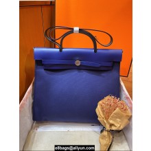 Hermes Herbag Zip 39 Bag in Original Quality  royal blue