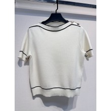 GUCCI WHITE Fine wool top 813812 2025