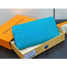 LV x TM Zippy Wallet M13801 blue 2025