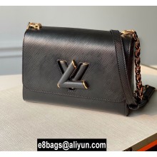 LOUIS VUITTON TWIST PM BAG IN EPI LEATHER M50282 black