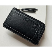 loewe Coin cardholder in soft grained calfskin black 2023