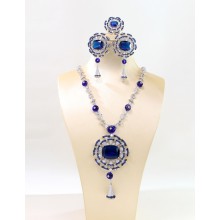 Bvlgari blue diamonds necklace