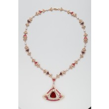 Bvlgari colorful diamonds necklace 01