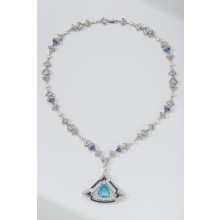 Bvlgari colorful diamonds necklace 02