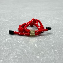 MIU MIU cord and nylon bracelet 5IB538 RED 2024