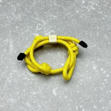 MIU MIU cord and nylon bracelet 5IB538 YELLOW 2024