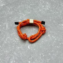 MIU MIU cord and nylon bracelet 5IB538 ORANGE 2024